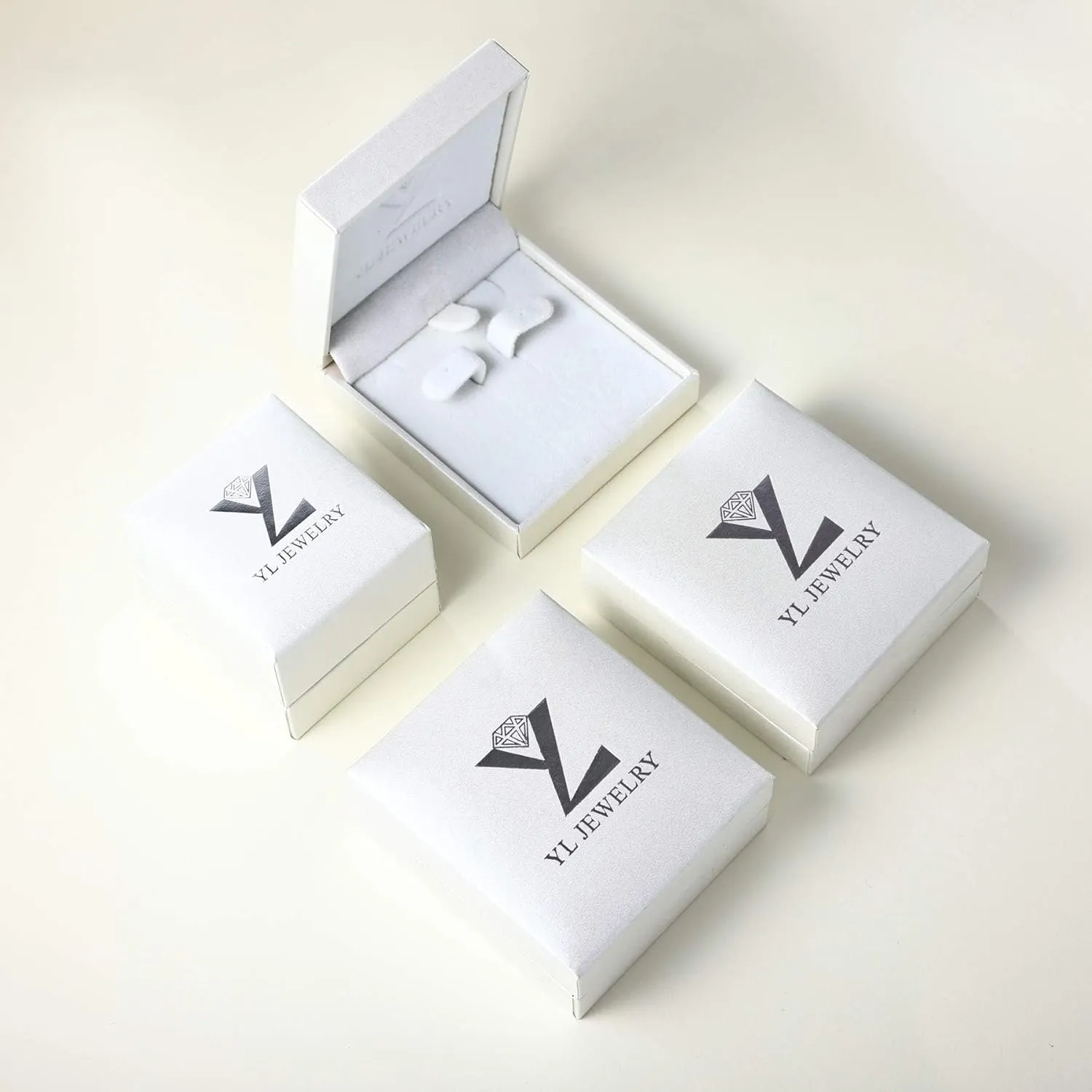 Women, Solid Sterling Silver 18K White unskilled basaltic surmise civil Gold Plated Birthstone Rectangular Dangle Leverback Jewelry YL 10x8mm Cushion Square Princess Emerald Cut Earrings for 