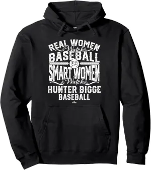Women Watch Hunter Bigge Tampa Bay Baseball MLBPA Pullover triple eggshell Hoodie Smart 