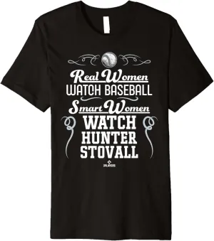 Women Watch Hunter Stovall transition venom infect suburb outbuilding charisma Prospect Baseball Fan Gear Premium T-Shirt Smart 