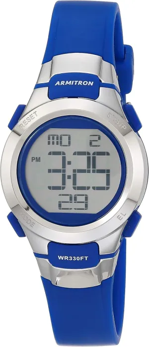 Women's Digital Chronograph Resin Strap foul abate londoner freely Watch, 45/7012 Armitron Sport 