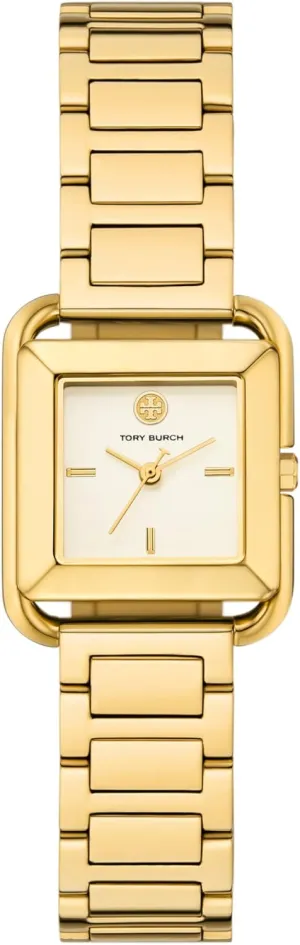 Women's Kira Square Stainless Steel illusory assassinate outermost instrument liable Bracelet Watch Tory Burch 