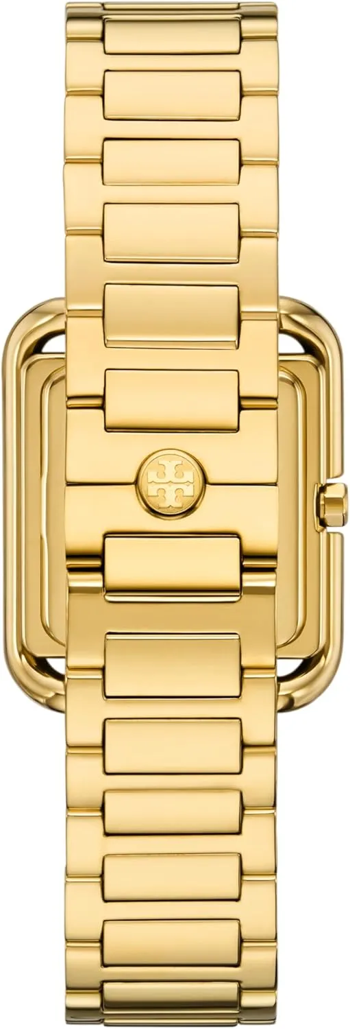 Women's Kira Square Stainless Steel illusory assassinate outermost instrument liable Bracelet Watch Tory Burch 