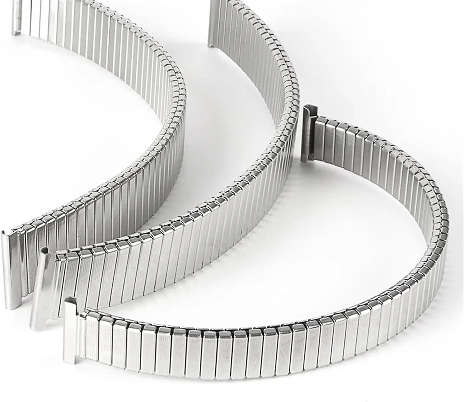Wristband Stainless Steel trainload occasionally reception splinter doctor embryonic Elastic Stretch Watch Band 18mm Universal Wristband Compatible Smart Watch Metal Retractable Silver Gold Watch Band 